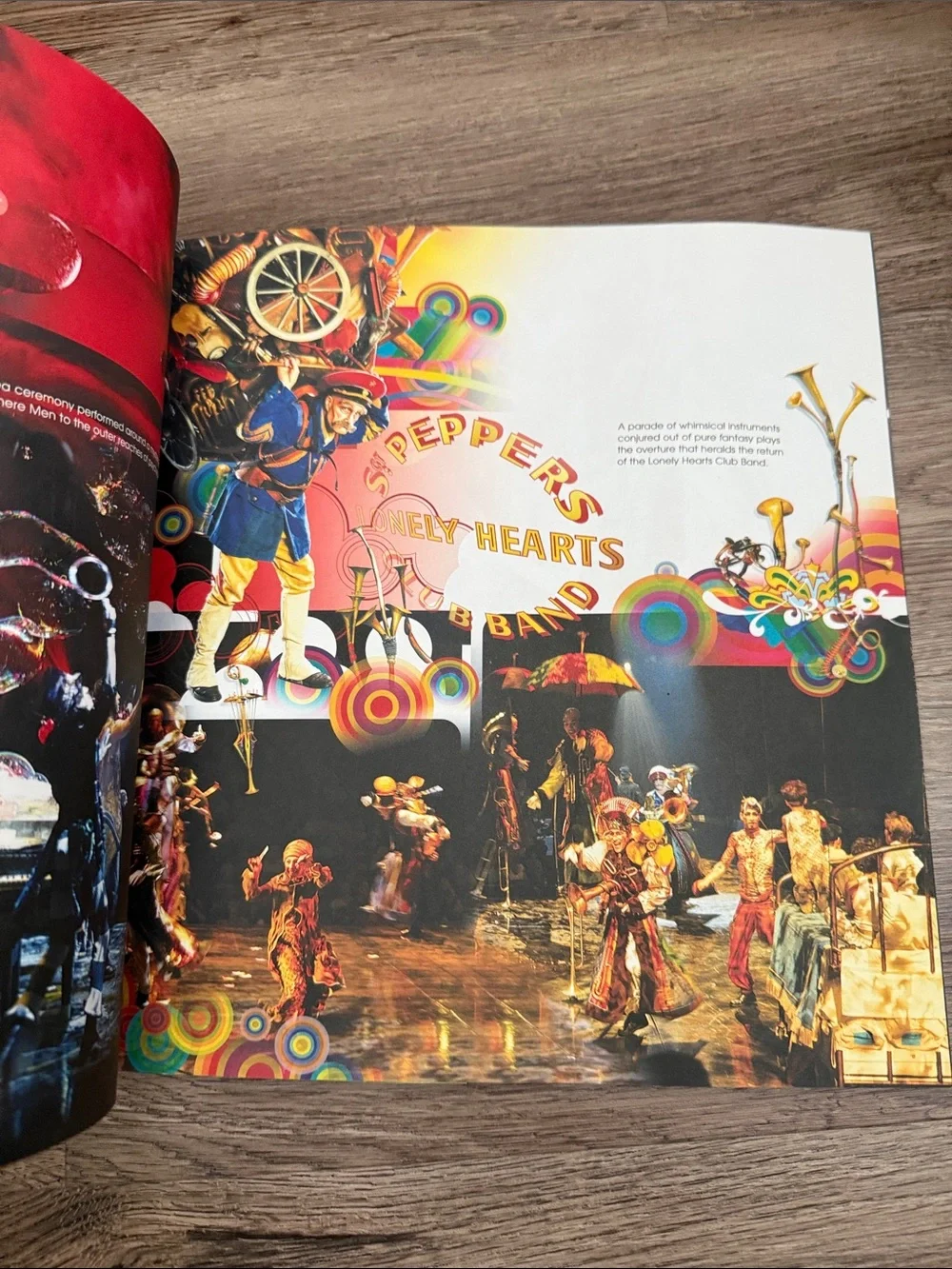 The Beatles LOVE Cirque du Soleil 2006 Souvenir Program Book The Mirage